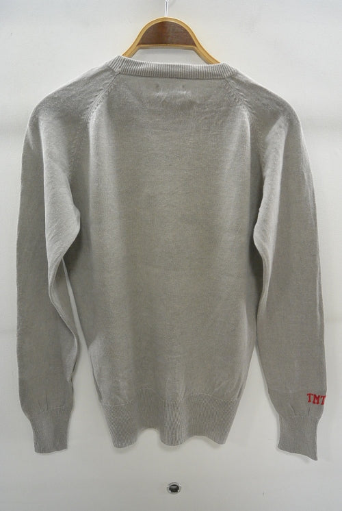 2016 S/S TMT CREW NECK KNIT(SAINT MARTIN) GRAY