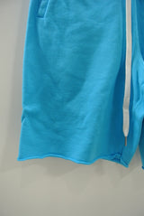 2015 S/S NUMBER (N)INE SWEAT SHORT PANTS_N(N) BLUE
