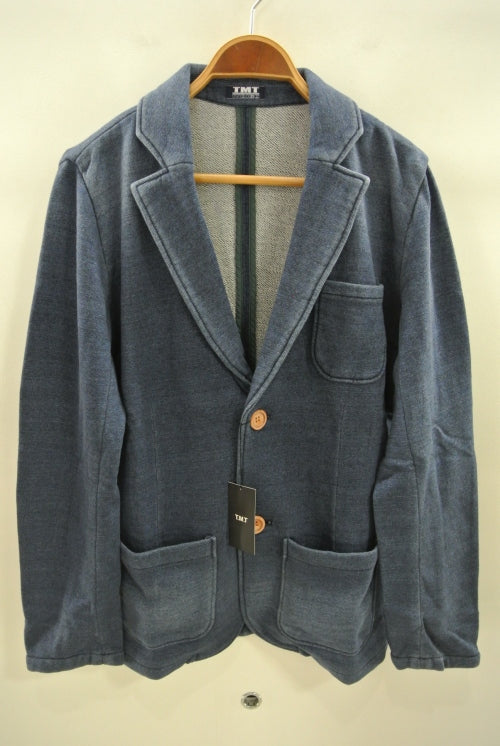 2015 S/S TMT SWEAT INDIGO JACKET INDIGO LIGHT