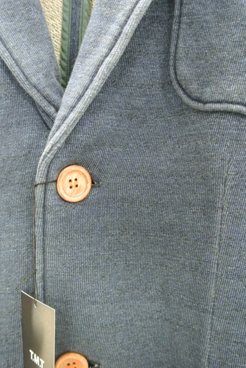 2015 S/S TMT SWEAT INDIGO JACKET INDIGO LIGHT