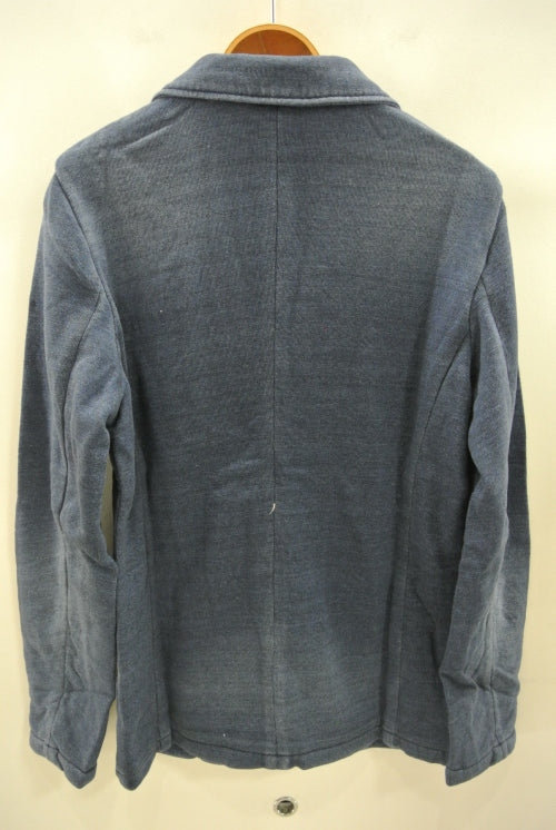 2015 S/S TMT SWEAT INDIGO JACKET INDIGO LIGHT