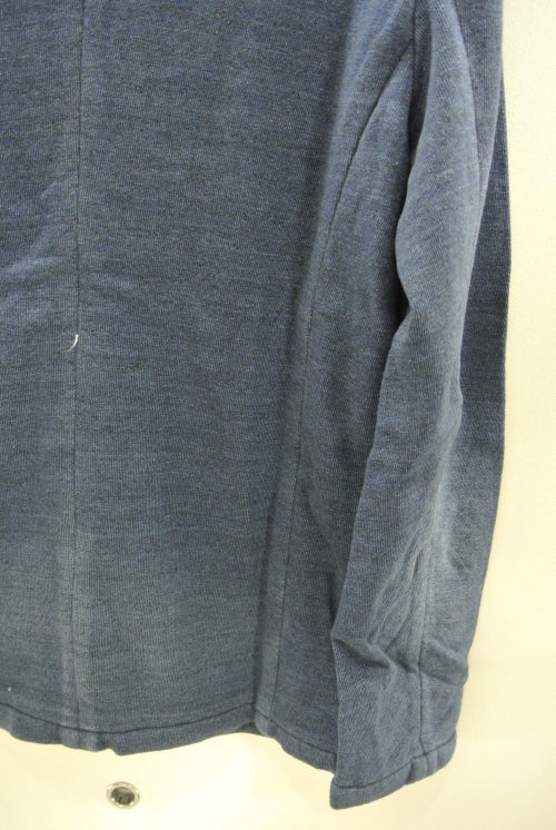 2015 S/S TMT SWEAT INDIGO JACKET INDIGO LIGHT