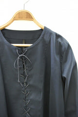 2015 S/S GalaabenD 80/2オーガニックビエラ アンカーニ lace up front SH 07/NAVY