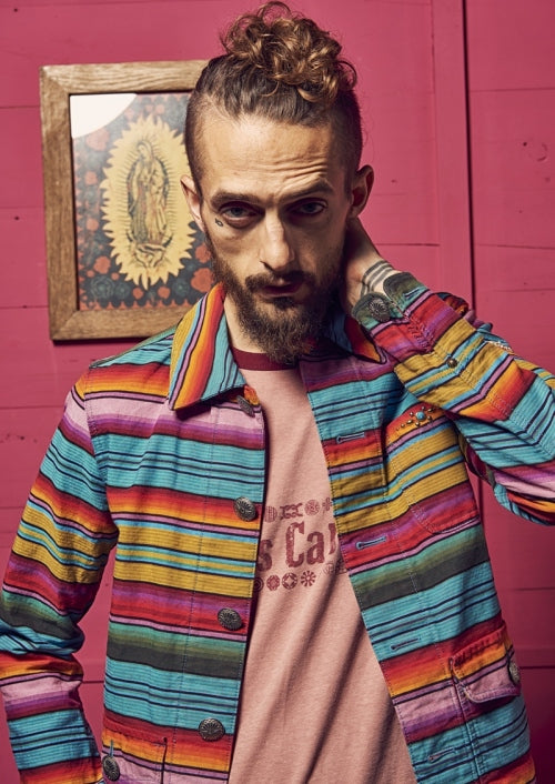 2018 S/S TMT MEXICAN STRIPE HUNTER JACKET