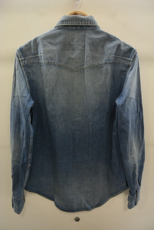 2016 S/S n(n) BY NUMBER (N)INE　WESTERN SHIRTS_DENIM(DAMAGE) BLUE 