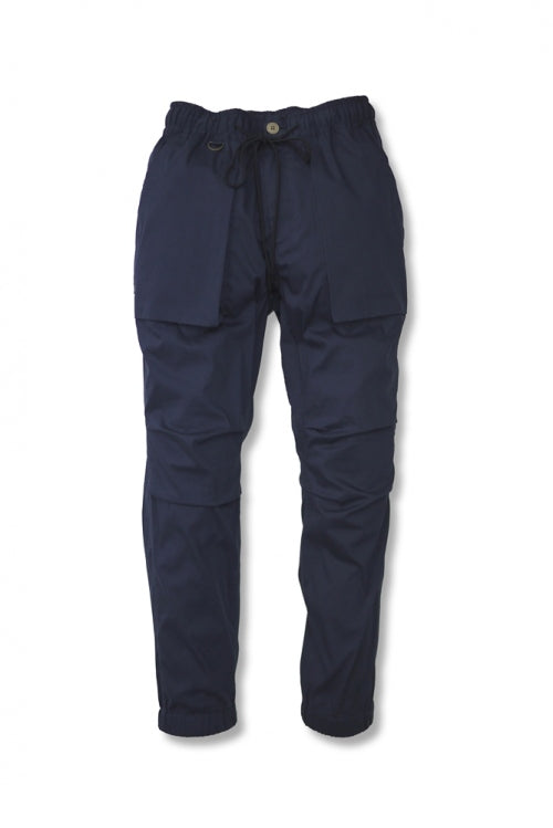 2016 S/S NUMBER (N)INE BOX POKET RIB PANT_COTTON NYLON STRETCH NAVY