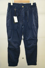 2016 S/S NUMBER (N)INE BOX POKET RIB PANT_COTTON NYLON STRETCH NAVY