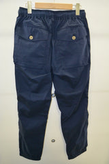2016 S/S NUMBER (N)INE BOX POKET RIB PANT_COTTON NYLON STRETCH NAVY
