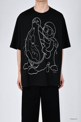 2025 S/S LAD MUSICIAN DORAEMON / LAD MUSICIAN SUPER BIG T-SHIRT825