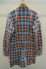 2016 S/S M / original madras long check shirts (blue)
