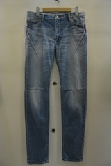 2017 S/S n(n) BY NUMBER (N)INE SKINNY PANT_STRETCH DENIM(DAMAGE_CROSS) BLUE