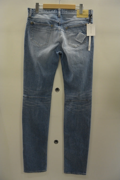 2017 S/S n(n) BY NUMBER (N)INE SKINNY PANT_STRETCH DENIM(DAMAGE_CROSS) BLUE