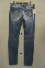 2017 S/S n(n) BY NUMBER (N)INE SKINNY PANT_STRETCH DENIM(DAMAGE_CROSS) BLUE