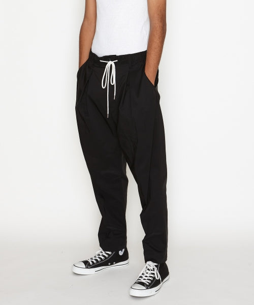 2019 S/S NUMBER (N)INE BOX TUCK WIDE TAPERED PANTS