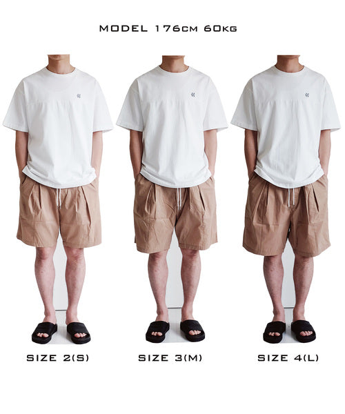 2019 S/S NUMBER (N)INE BOX TUCK WIDE SHORTS