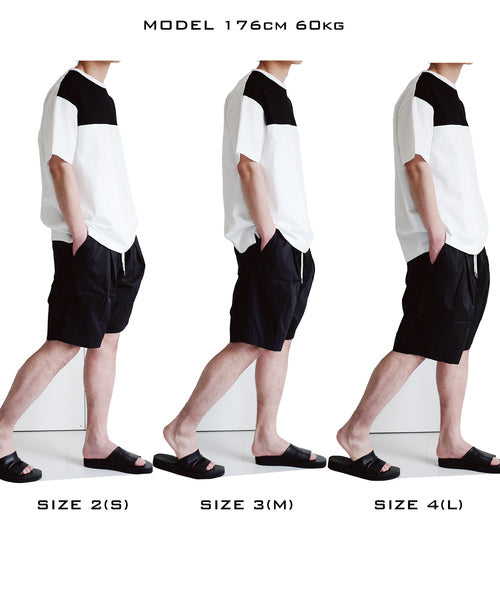 2019 S/S NUMBER (N)INE BOX TUCK WIDE SHORTS