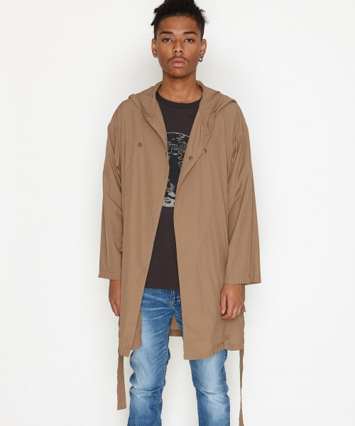 2019 S/S NUMBER (N)INE NYLON HOODED GOWN