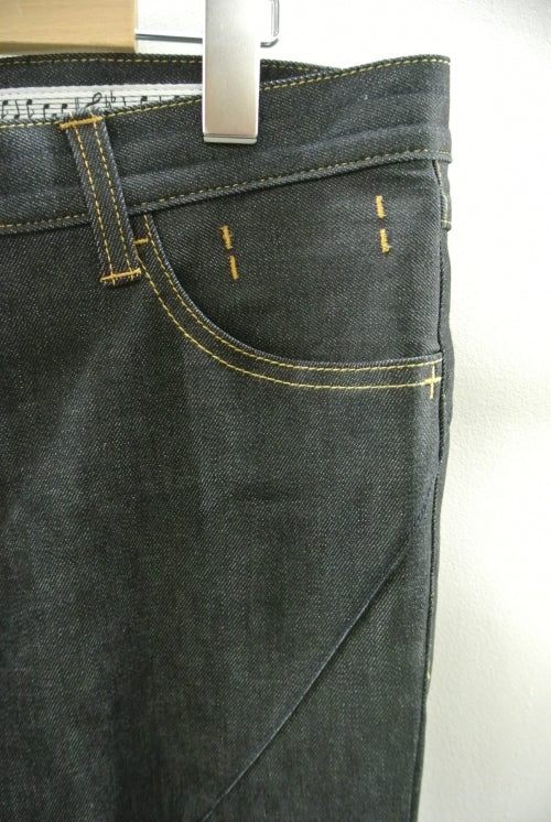 2015 S/S n(n) BY NUMBER (N)INE REGULAR SKINNY PANTS_DENIM(RIGID) BLUE