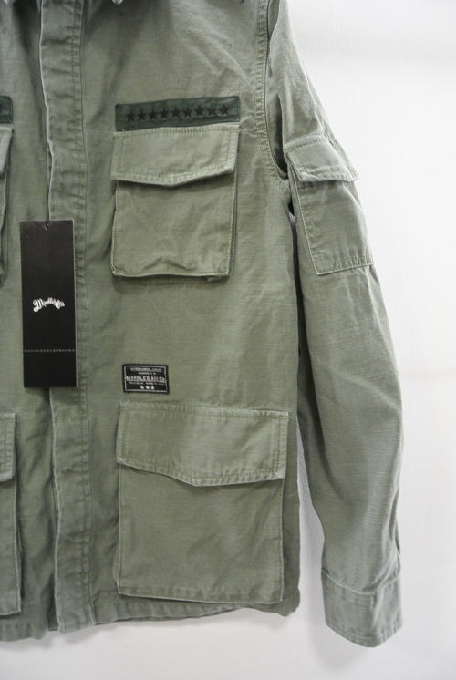 2016 S/S MARBLES  BDU Shirts JKT OLIVE