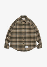 2026 A/W WTAPS TXT 02 / LS / COTTON. FLANNEL. TEXTILE