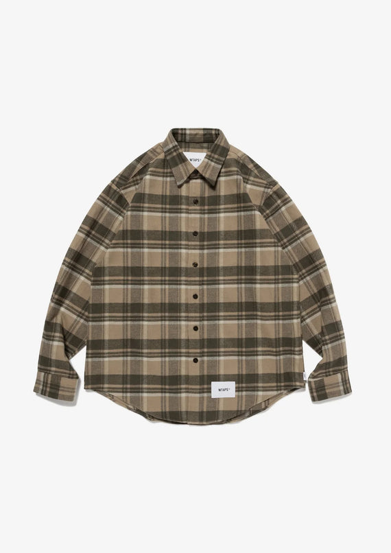 2026 A/W WTAPS TXT 02 / LS / COTTON. FLANNEL. TEXTILE