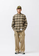 2026 A/W WTAPS TXT 02 / LS / COTTON. FLANNEL. TEXTILE