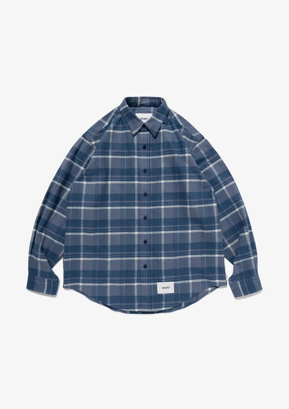 2026 A/W WTAPS TXT 02 / LS / COTTON. FLANNEL. TEXTILE