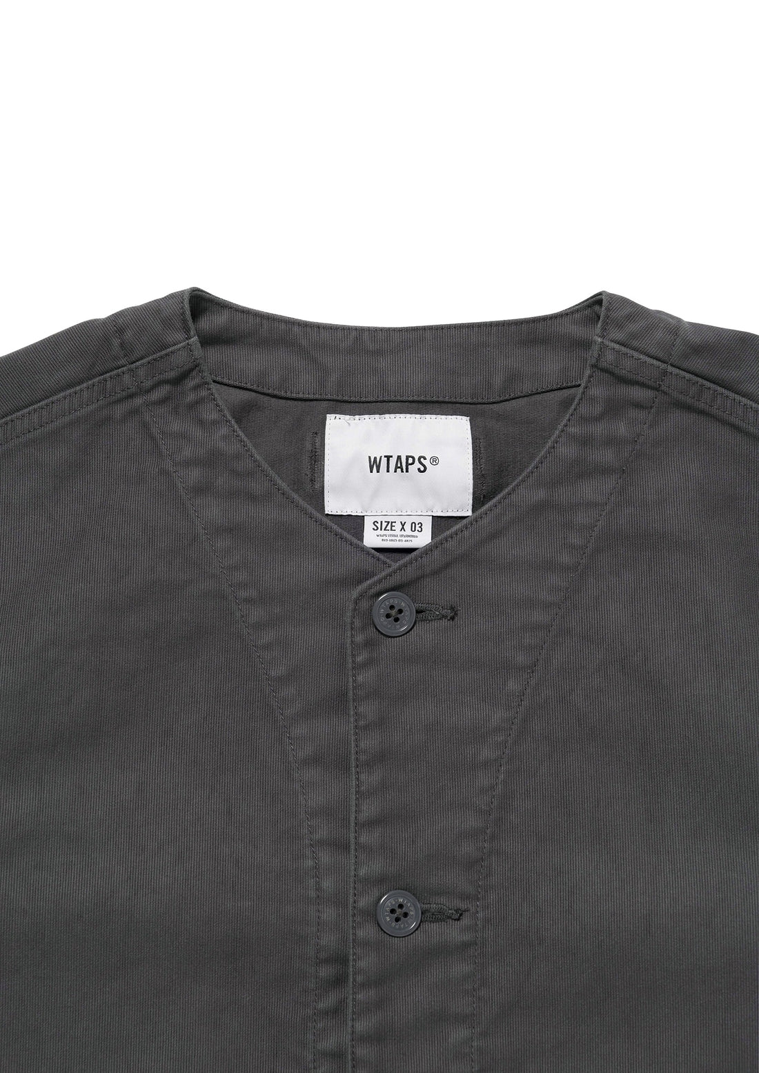 2026 A/W WTAPS DETACH / LS / COTTON. CORDLANE