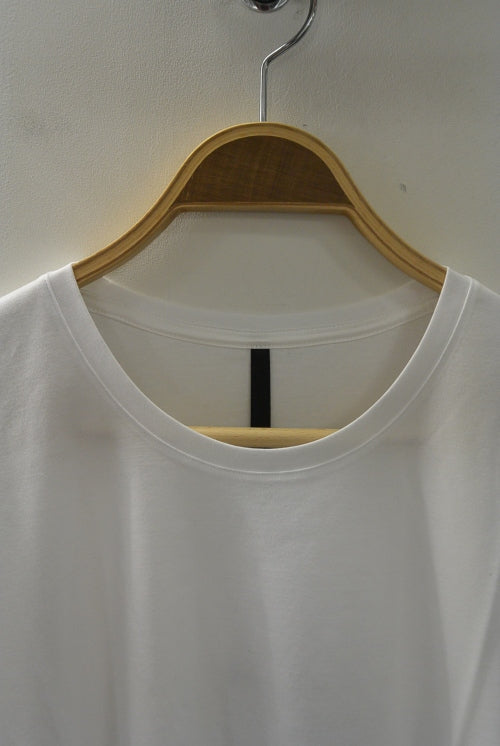 2018 S/S GalaabenD 60/1バイオシルケットスムースcrew neck  WHITE