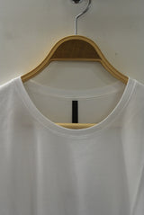 2018 S/S GalaabenD 60/1バイオシルケットスムースcrew neck  WHITE