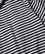 2023 S/S NUMBER (N)INE CLASSIC COTTON STRIPED POCKET OVER T-SHIRT