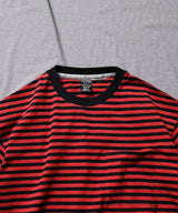 2023 S/S NUMBER (N)INE CLASSIC COTTON STRIPED POCKET OVER T-SHIRT