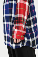 2019 S/S LAD MUSICIAN MODAL BIG CHECK SUPER BIG SHIRT