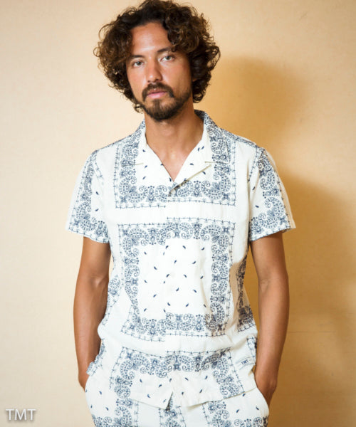 2018 S/S TMT BANDANA EMBROIDERY S/SL SHIRTS