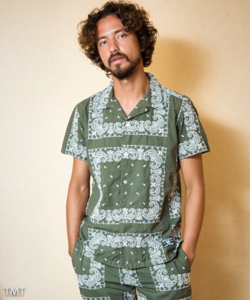 2018 S/S TMT BANDANA EMBROIDERY S/SL SHIRTS