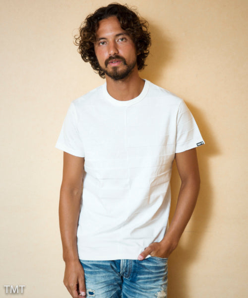 2018 S/S TMT S/SL LINKS JACQUARD STAR&BORDER