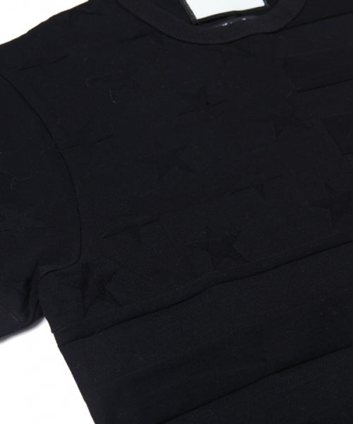 2018 S/S TMT S/SL LINKS JACQUARD STAR&BORDER