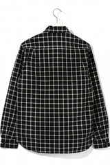 2015 S/S NUMBER (N)INE REGULAR COLOR SHIRTS_CHECK BLACK