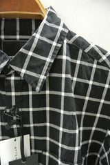 2015 S/S NUMBER (N)INE REGULAR COLOR SHIRTS_CHECK BLACK