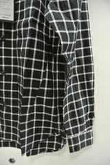 2015 S/S NUMBER (N)INE REGULAR COLOR SHIRTS_CHECK BLACK