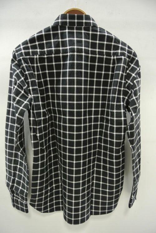 2015 S/S NUMBER (N)INE REGULAR COLOR SHIRTS_CHECK BLACK