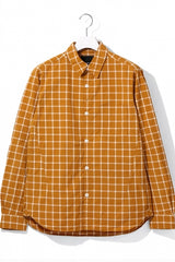 2015 S/S NUMBER (N)INE REGULAR COLOR SHIRTS_CHECK MUSTARD
