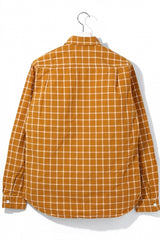 2015 S/S NUMBER (N)INE REGULAR COLOR SHIRTS_CHECK MUSTARD