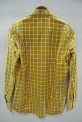 2015 S/S NUMBER (N)INE REGULAR COLOR SHIRTS_CHECK MUSTARD