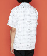 2020 S/S NUMBER (N)INE SABOTAGE×NUMBER (N)INE_OPEN COLLAR SHIRT