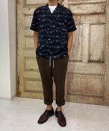 2020 S/S NUMBER (N)INE SABOTAGE×NUMBER (N)INE_OPEN COLLAR SHIRT