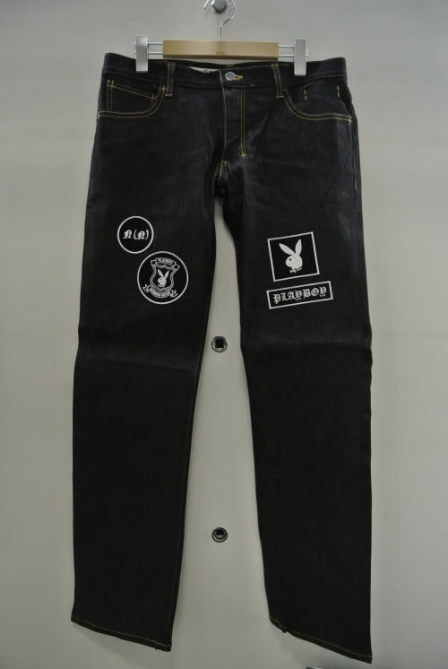 2015 S/S n(n) BY NUMBER (N)INE n(n) BY NUMBER (N)INE x PLAYBOY STRAIGHT PANT_DENIM(RIGID)
