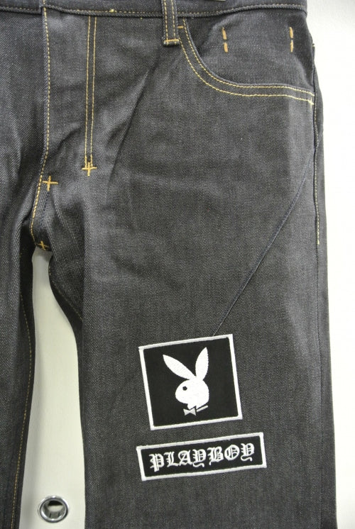2015 S/S n(n) BY NUMBER (N)INE n(n) BY NUMBER (N)INE x PLAYBOY STRAIGHT PANT_DENIM(RIGID)