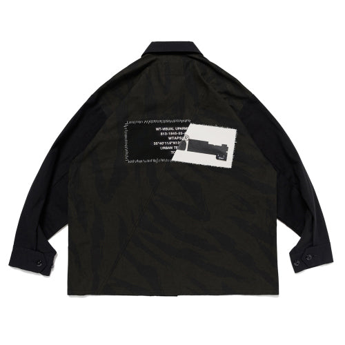 RESTOCK 2025 S/S WTAPS VEINY / LS / COTTON. TWILL
