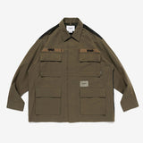 RESTOCK 2025 S/S WTAPS VEINY / LS / COTTON. TWILL